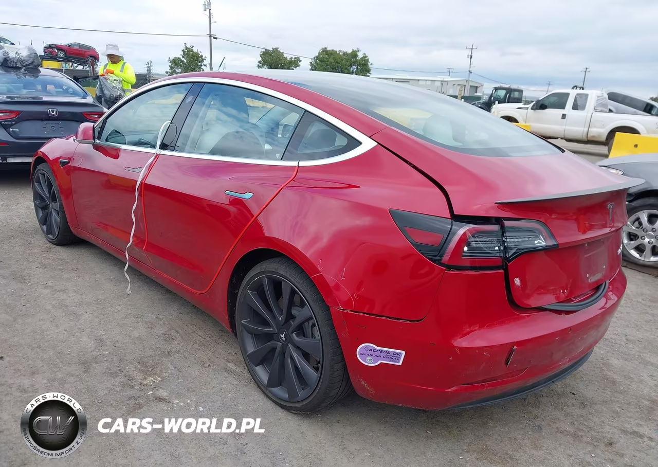 2018 Tesla Model 3 Long Range-Performance VIN:5YJ3E1EB4JF096345 - 3