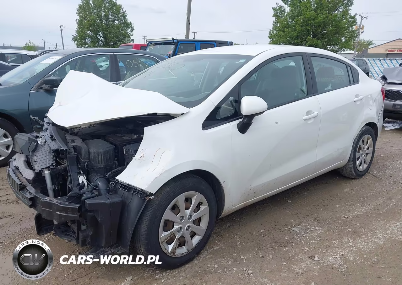 2014 Kia Rio Lx VIN:KNADM4A32E6354397 - 2