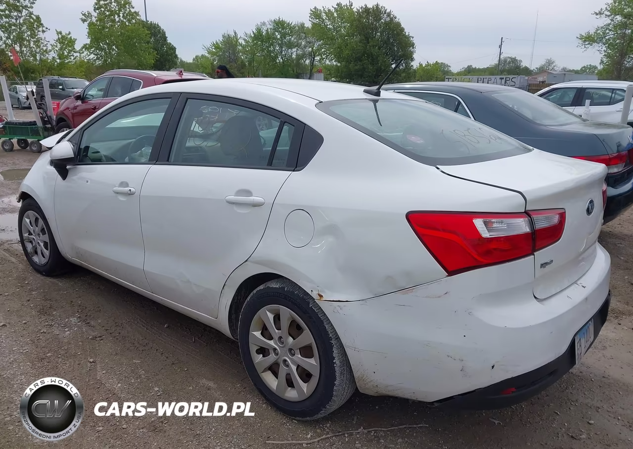 2014 Kia Rio Lx VIN:KNADM4A32E6354397 - 3