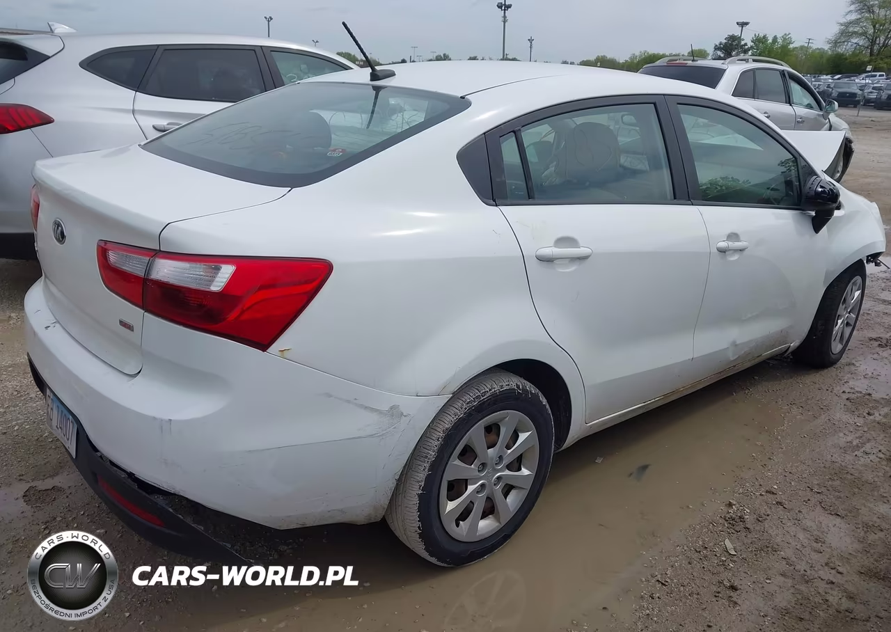 2014 Kia Rio Lx VIN:KNADM4A32E6354397 - 4