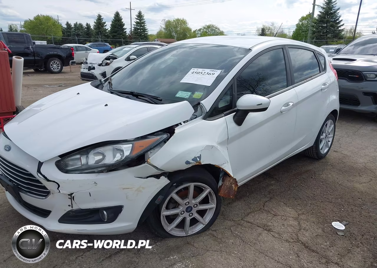 2019 Ford Fiesta Se VIN:3FADP4EJ6KM128108 - 2