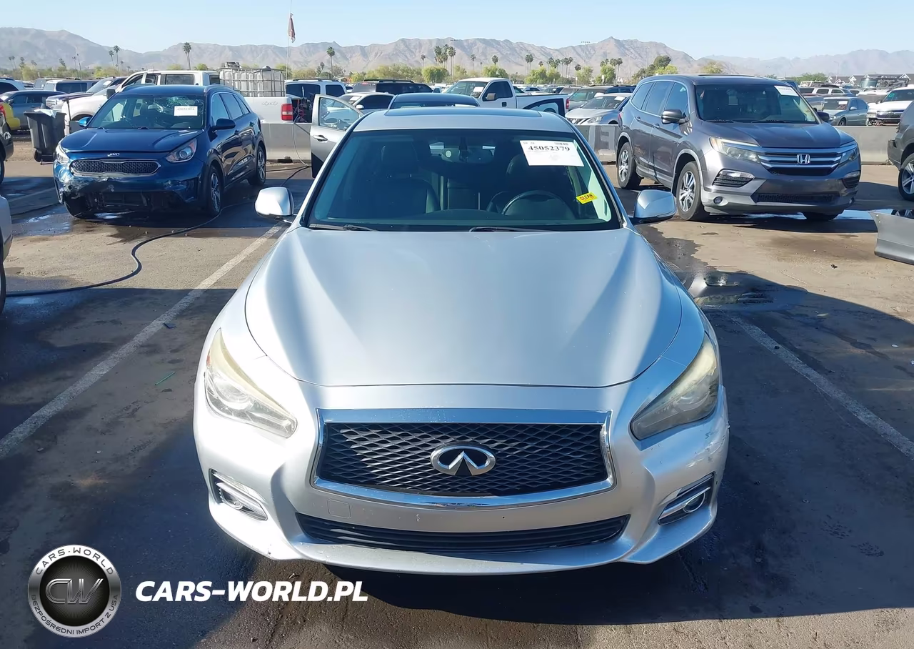 2014 Infiniti Q50 Premium-Sport VIN:JN1BV7AP3EM686360 - 12