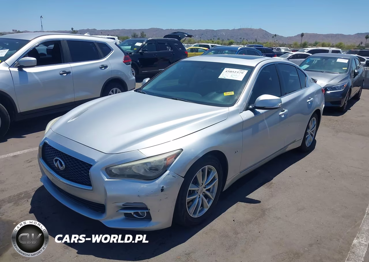 2014 Infiniti Q50 Premium-Sport VIN:JN1BV7AP3EM686360 - 2