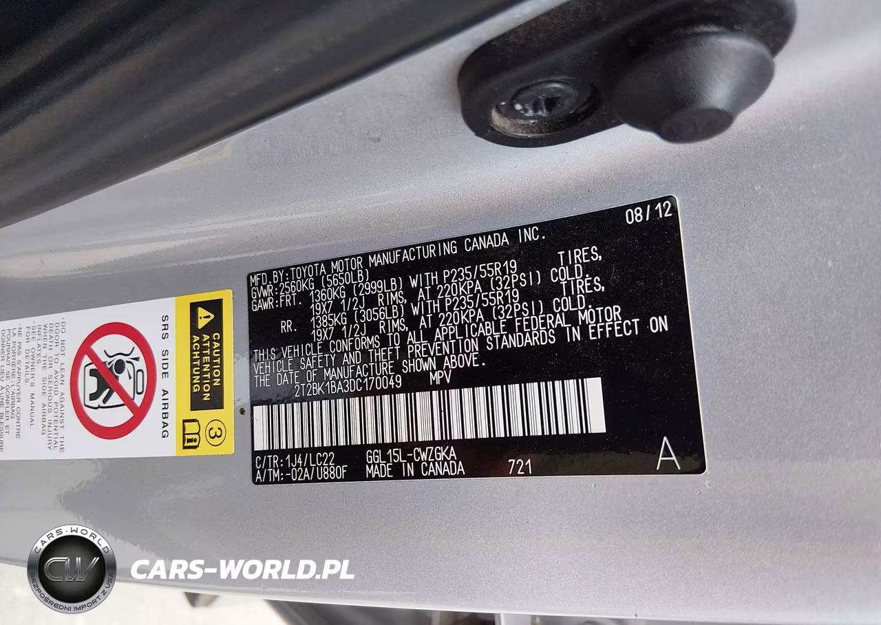 2013 Lexus Rx 350 F Sport VIN:2T2BK1BA3DC170049 - 9