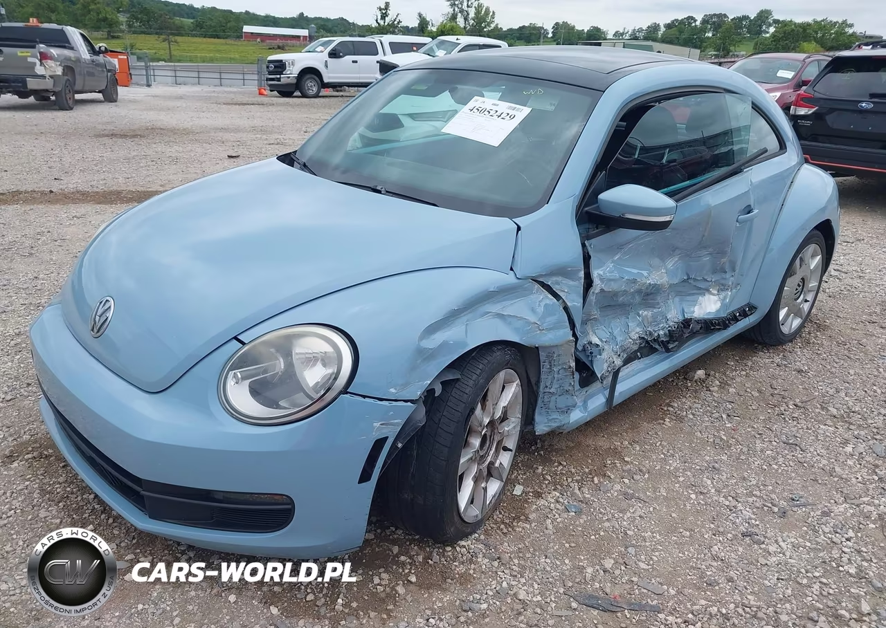 2012 Volkswagen Beetle 2.5L VIN:3VWJX7AT7CM661198 - 2