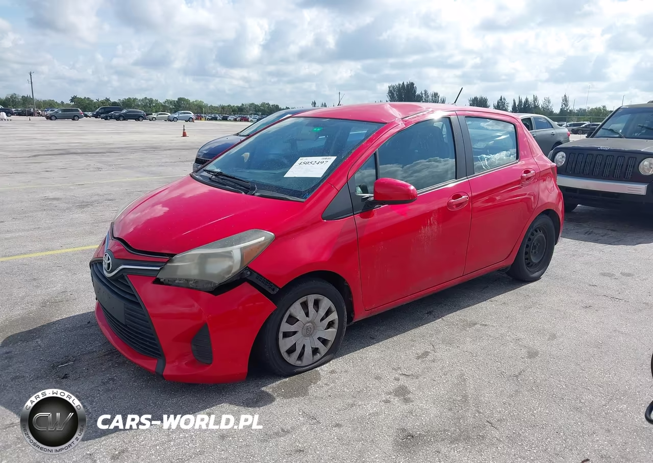 2015 Toyota Yaris L VIN:VNKKTUD30FA031450 - 2