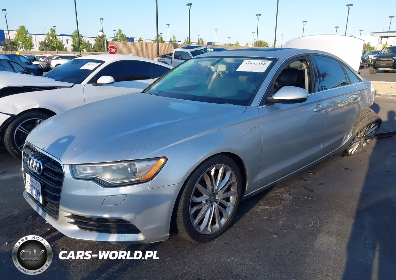 2012 Audi A6 3.0 Premium VIN:WAUBGAFC6CN007177 - 2