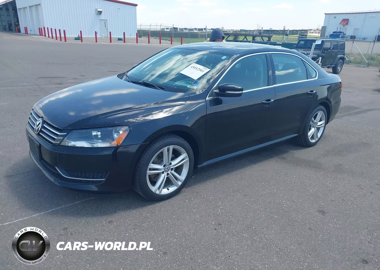 2014 Volkswagen Passat 1.8T Se VIN:1VWBT7A39EC110727 - 2