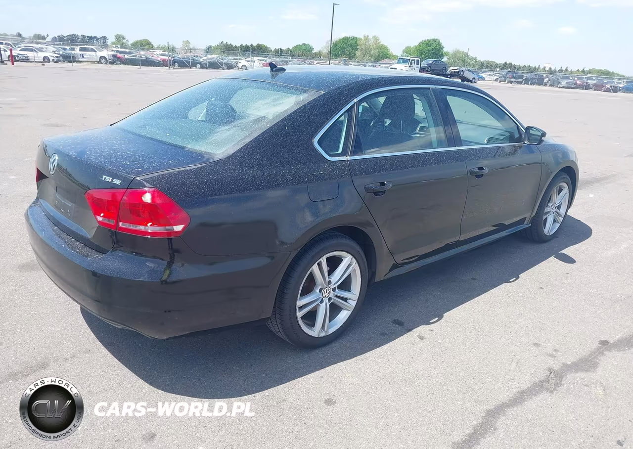 2014 Volkswagen Passat 1.8T Se VIN:1VWBT7A39EC110727 - 4