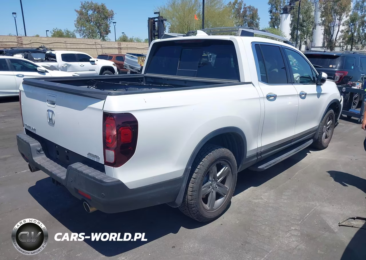 2022 Honda Ridgeline Rtl-E VIN:5FPYK3F77NB014285 - 4