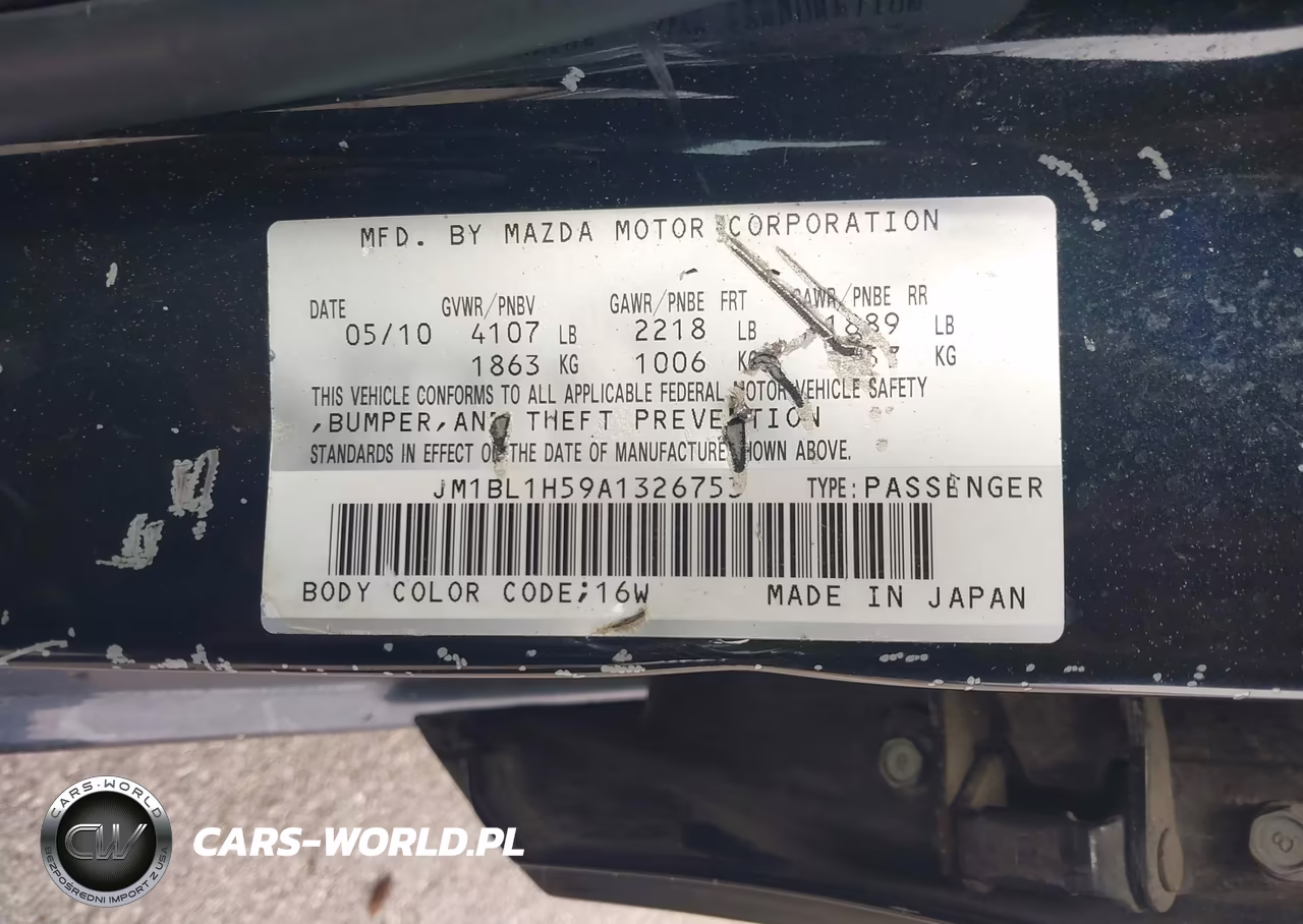 2010 Mazda Mazda3 S Sport VIN:JM1BL1H59A1326753 - 9