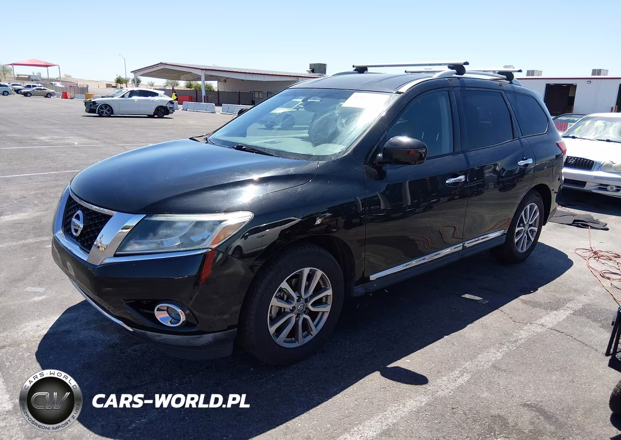2015 Nissan Pathfinder Sl VIN:5N1AR2MN7FC703223 - 2