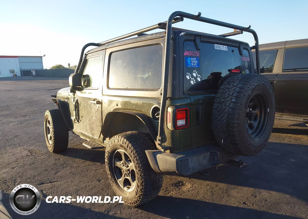2020 Jeep Wrangler Sport S 4X4 VIN:1C4GJXAN8LW339511 - 3