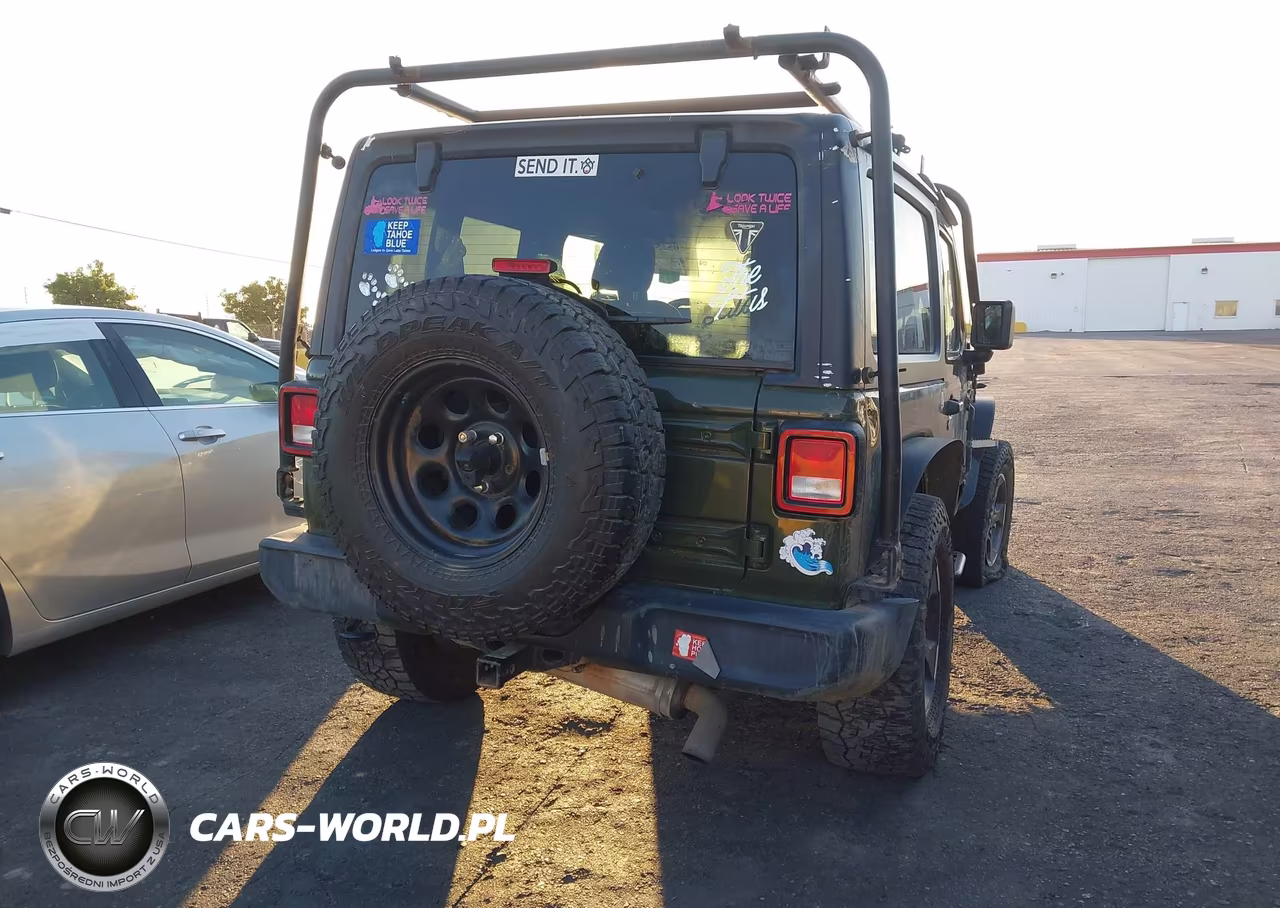 2020 Jeep Wrangler Sport S 4X4 VIN:1C4GJXAN8LW339511 - 4