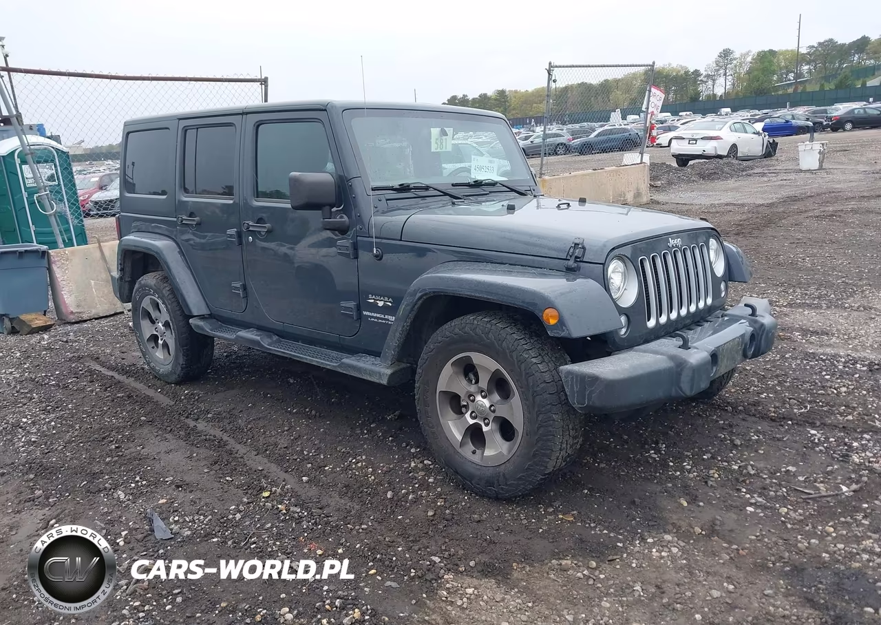 2018 Jeep Wrangler Jk Unlimited Sahara 4X4