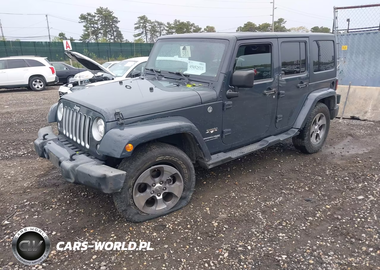 2018 Jeep Wrangler Jk Unlimited Sahara 4X4 VIN:1C4HJWEG3JL806102 - 2
