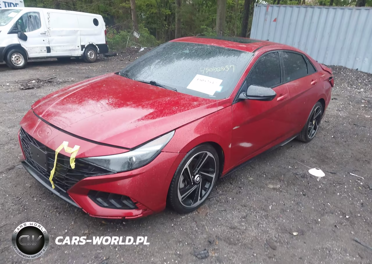 2023 Hyundai Elantra N Line VIN:KMHLR4AF2PU593713 - 2