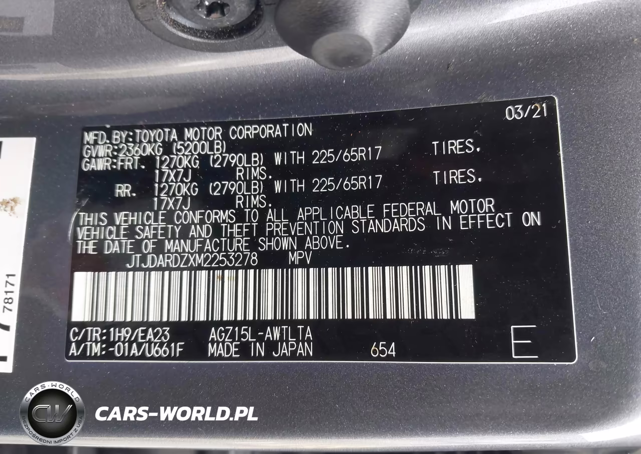 2021 Lexus Nx 300 VIN:JTJDARDZXM2253278 - 9