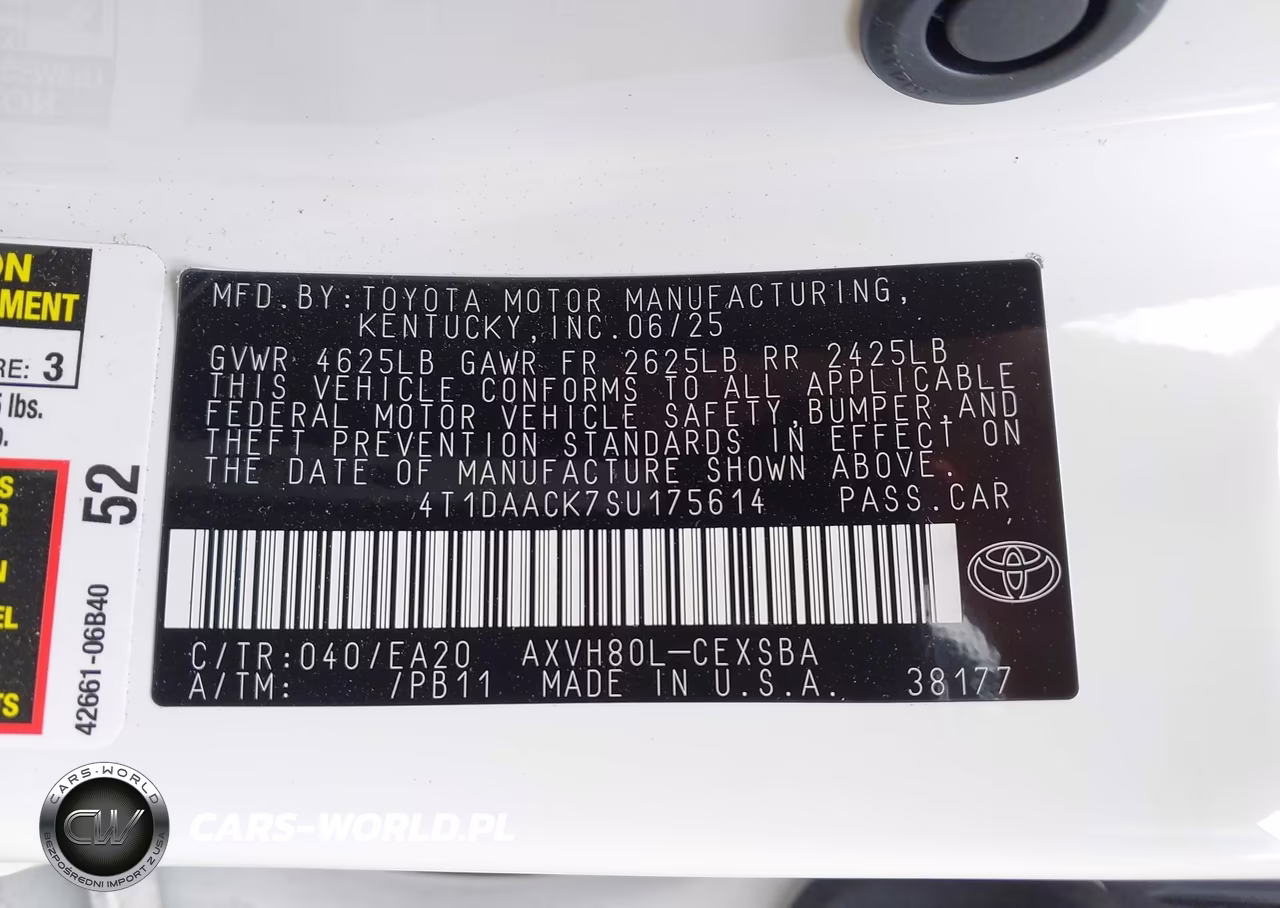 2025 Toyota Camry Se VIN:4T1DAACK7SU175614 - 9