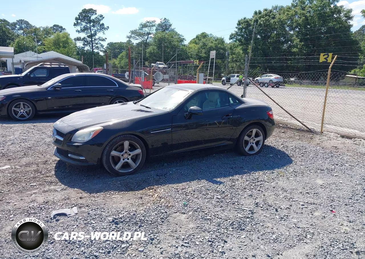 2012 Mercedes-Benz Slk 250 VIN:WDDPK4HA0CF036596 - 2