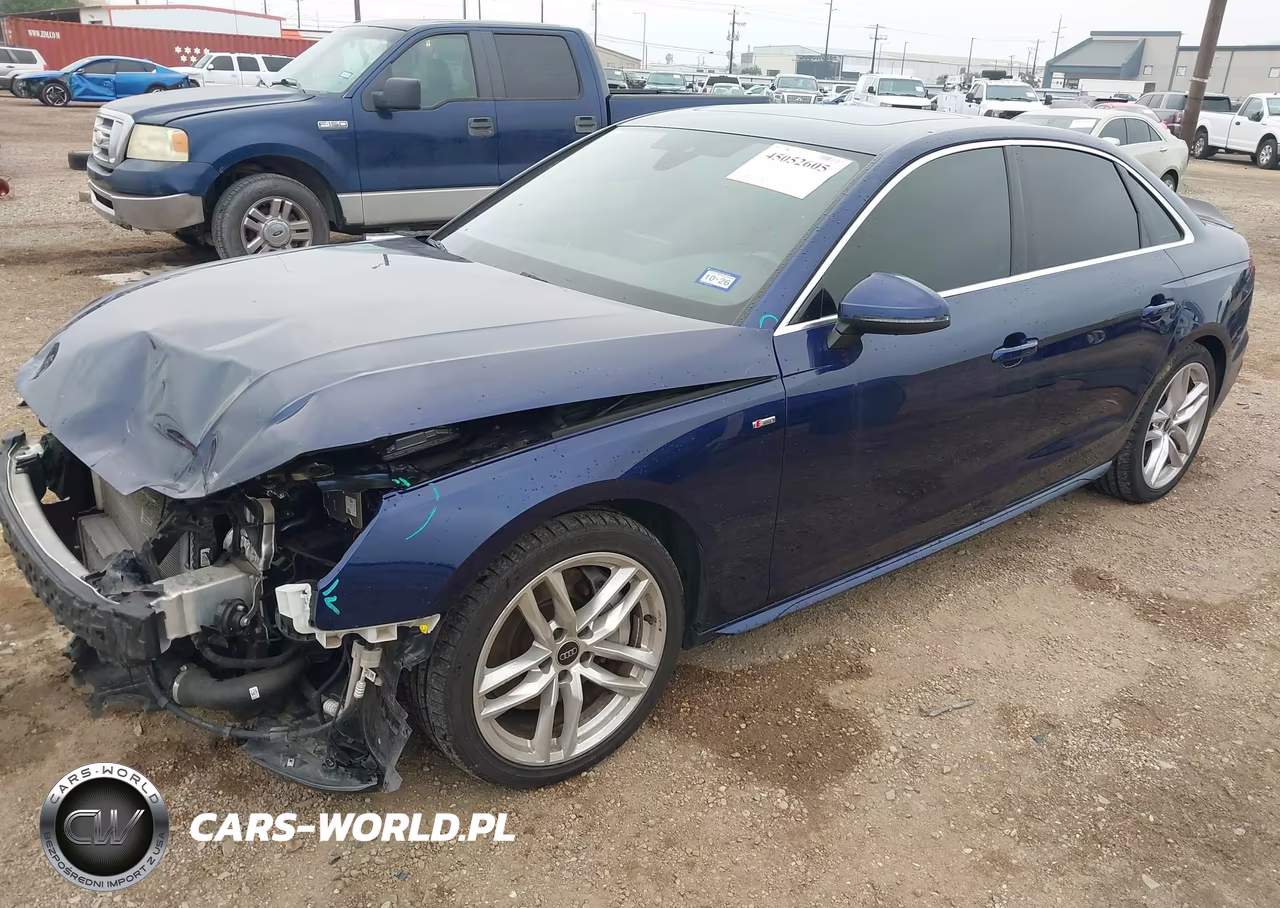 2023 Audi A4 Premium Plus 45 Tfsi S Line Quattro S Tronic VIN:WAUEAAF40PN016891 - 2