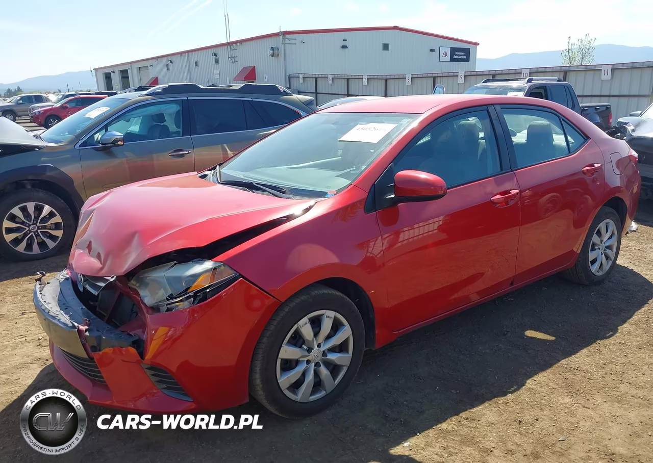2016 Toyota Corolla Le VIN:2T1BURHE7GC642345 - 2