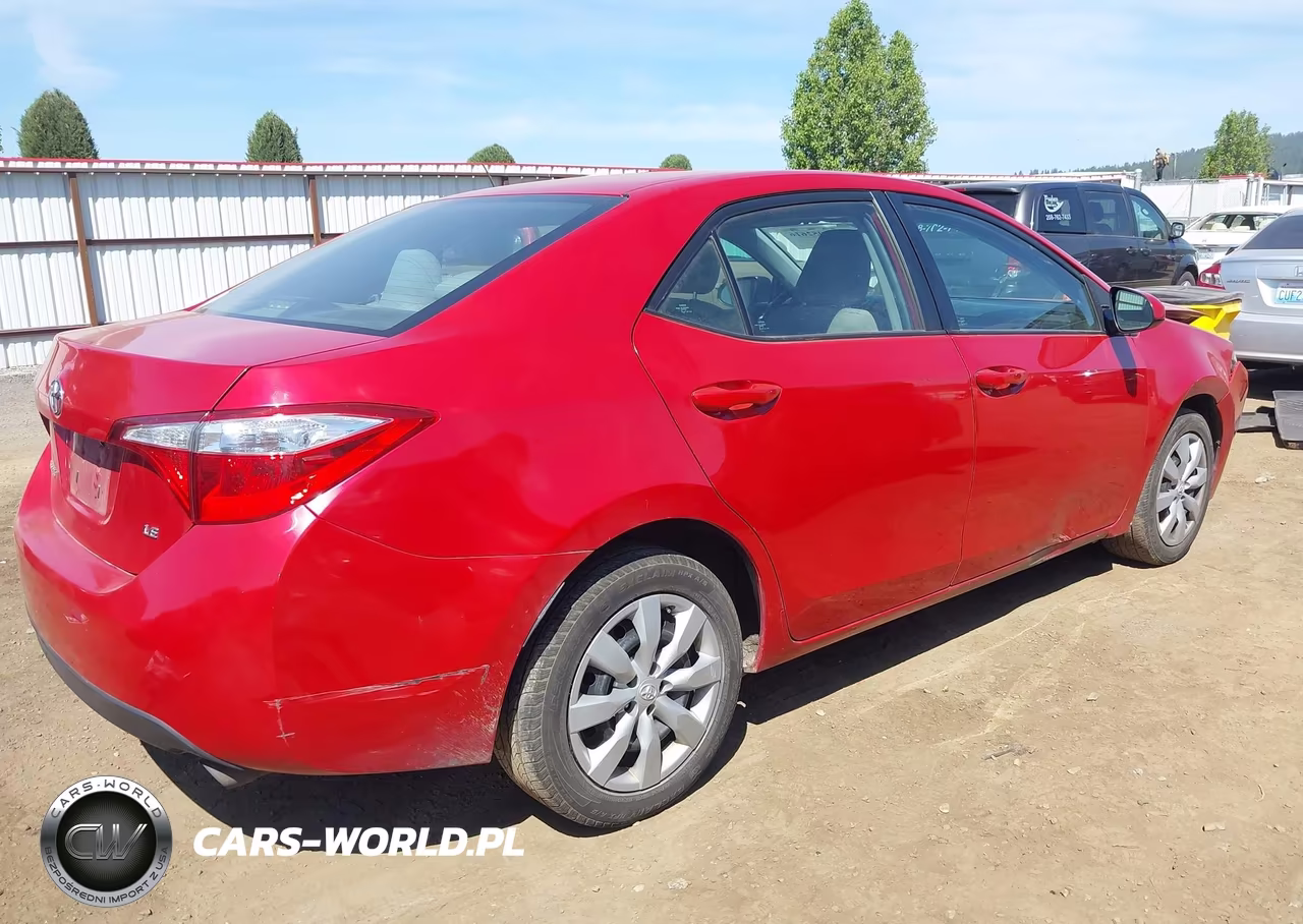 2016 Toyota Corolla Le VIN:2T1BURHE7GC642345 - 4