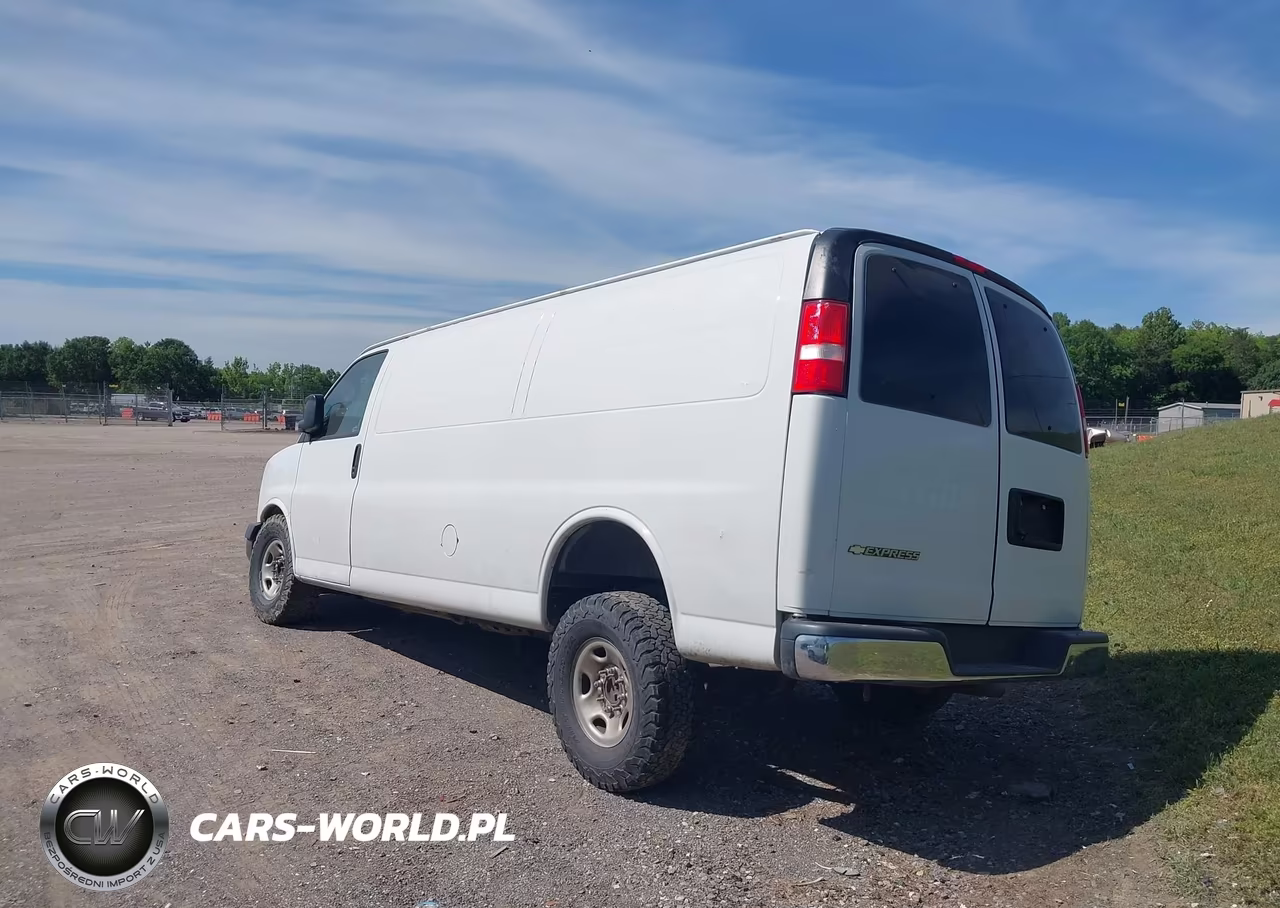 2020 Chevrolet Express Cargo Rwd 2500 Extended Wheelbase Wt VIN:1GCWGBFGXL1152016 - 3
