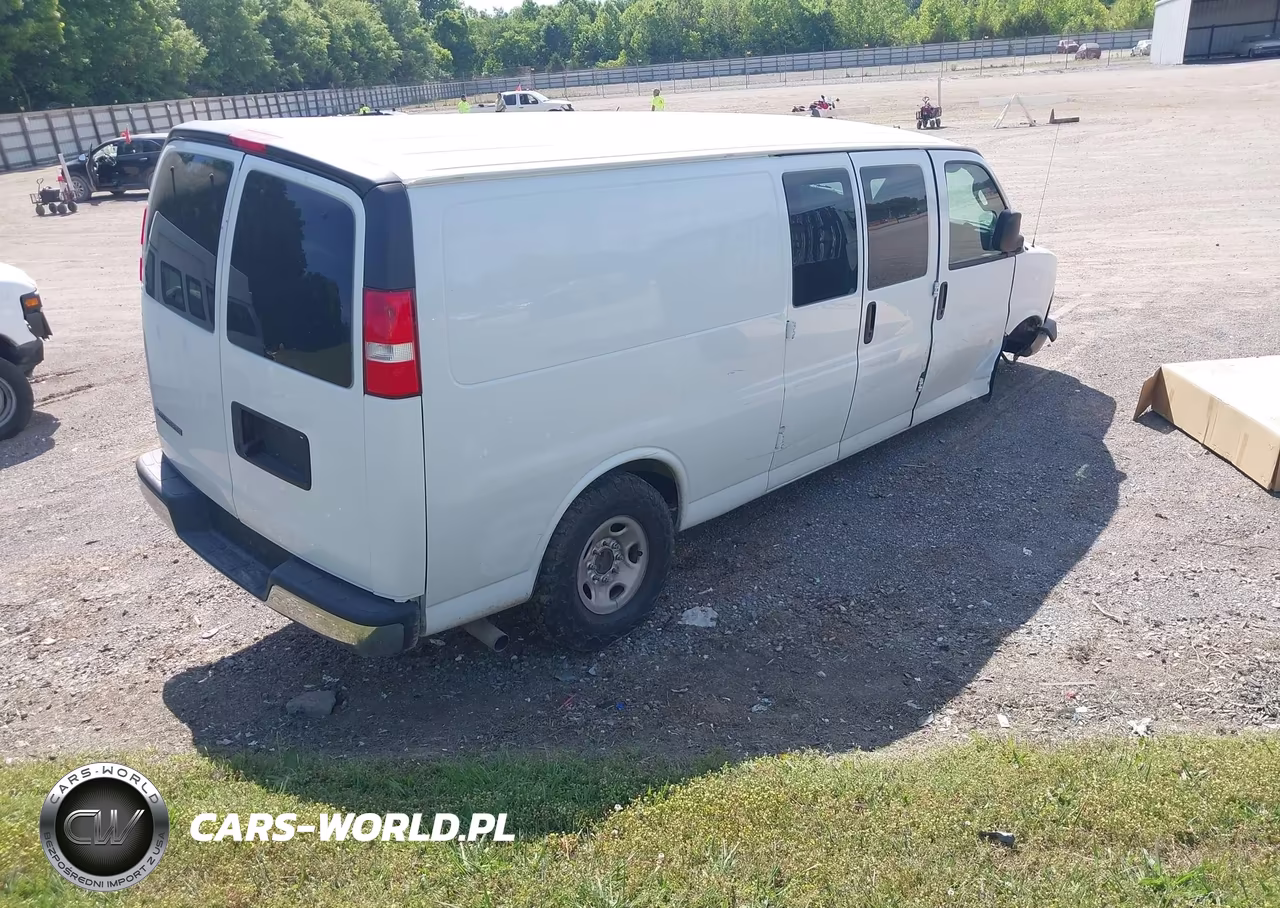 2020 Chevrolet Express Cargo Rwd 2500 Extended Wheelbase Wt VIN:1GCWGBFGXL1152016 - 4