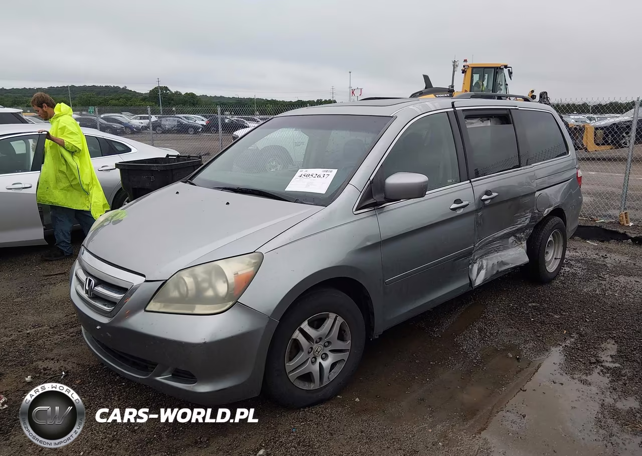 2007 Honda Odyssey Ex-L VIN:5FNRL38697B049993 - 2