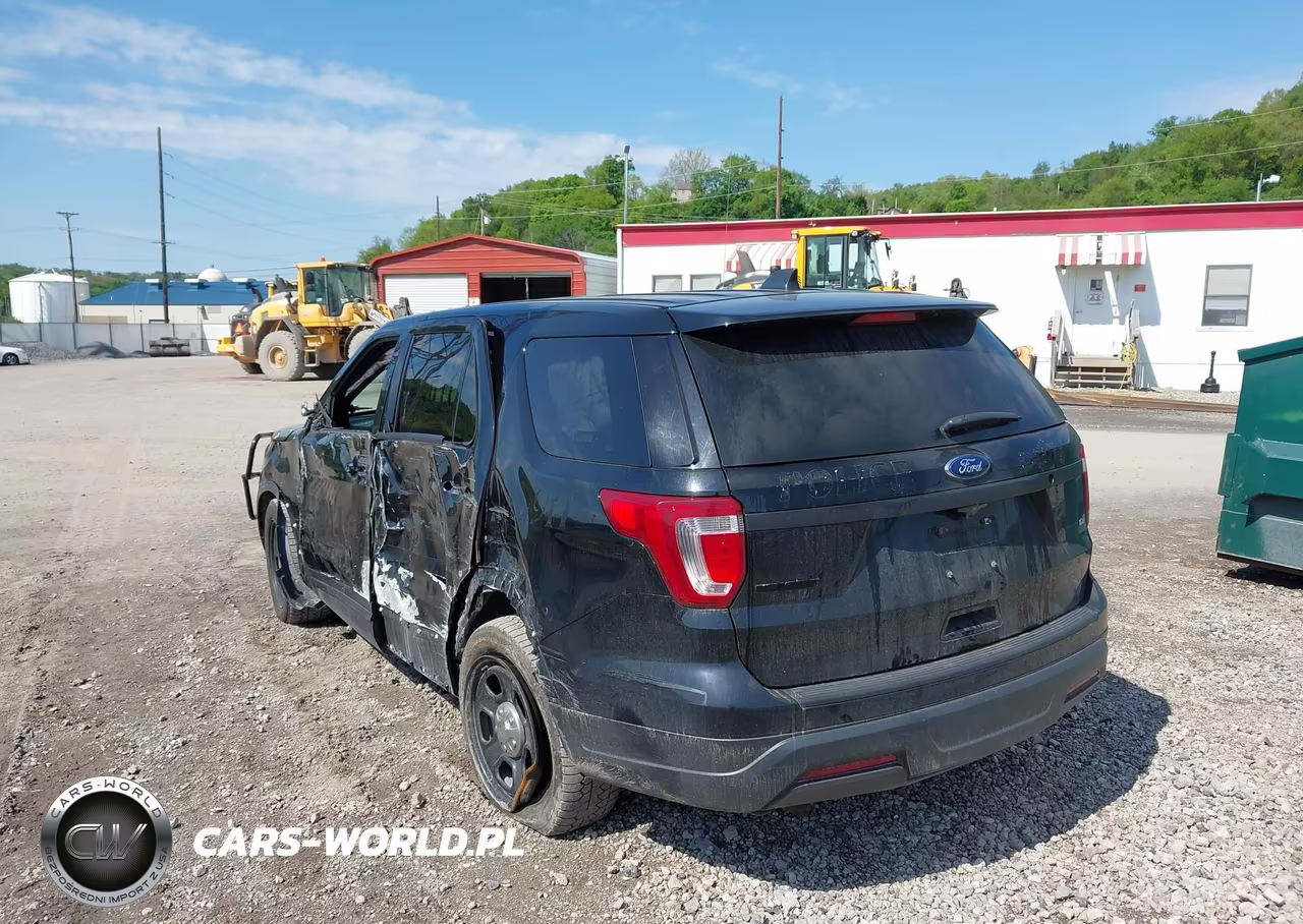 2018 Ford Police Interceptor Utility VIN:1FM5K8AR8JGA71494 - 3