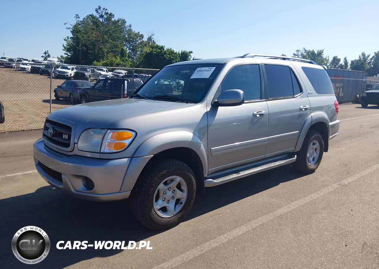 2002 Toyota Sequoia Sr5 V8 VIN:5TDZT34A72S122731 - 2