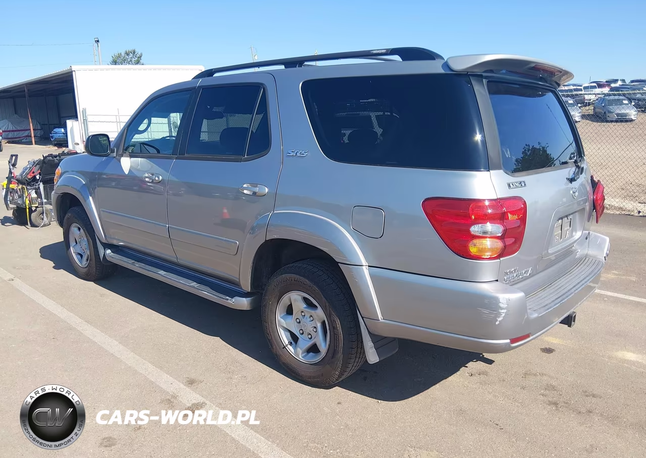2002 Toyota Sequoia Sr5 V8 VIN:5TDZT34A72S122731 - 3