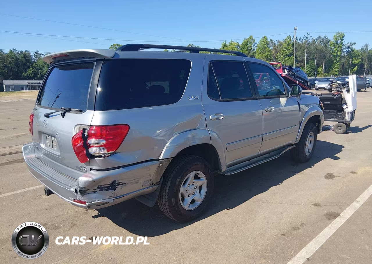 2002 Toyota Sequoia Sr5 V8 VIN:5TDZT34A72S122731 - 4