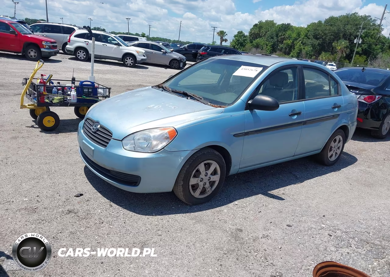 2009 Hyundai Accent Gls VIN:KMHCM46C69U288666 - 2