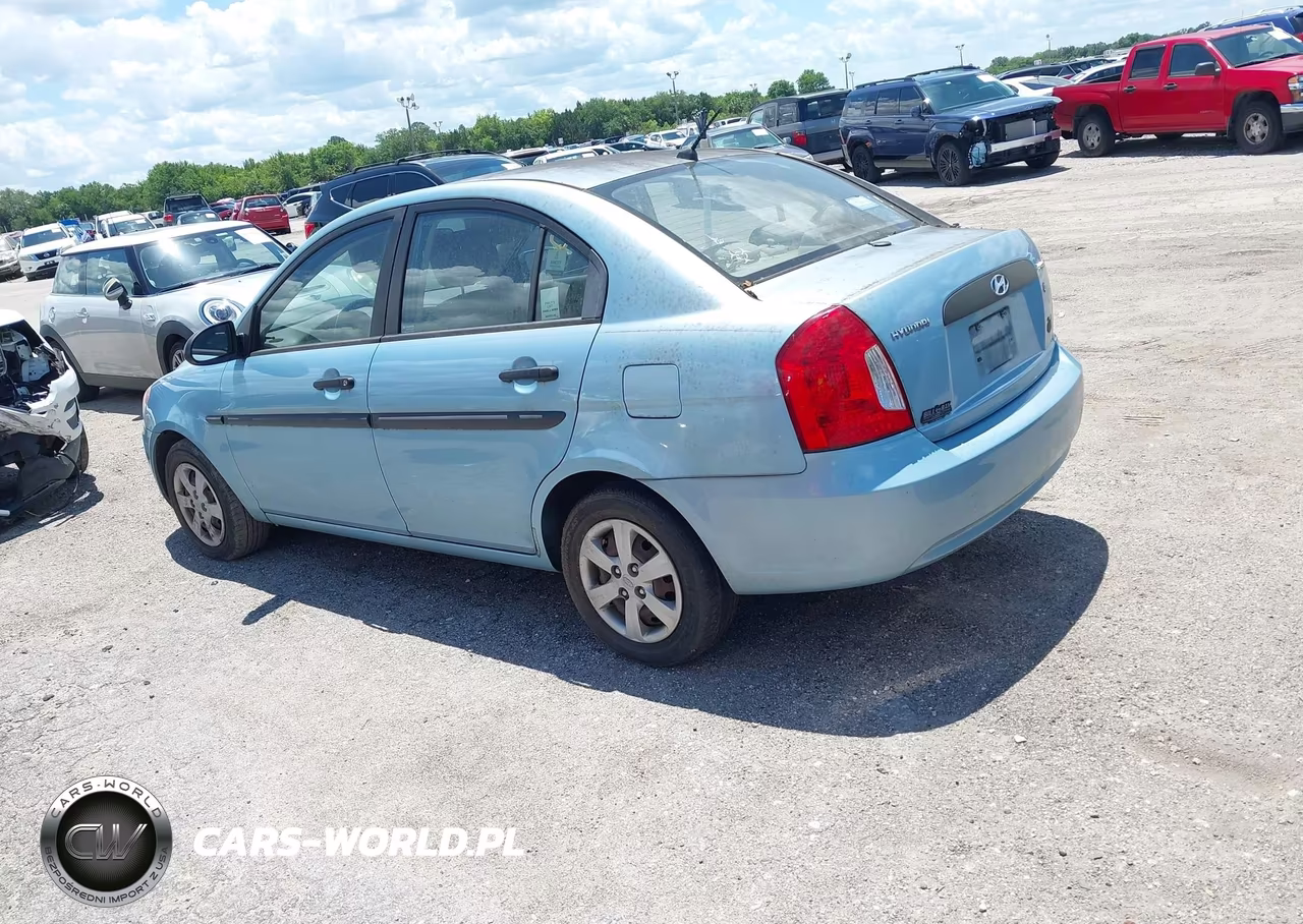 2009 Hyundai Accent Gls VIN:KMHCM46C69U288666 - 3
