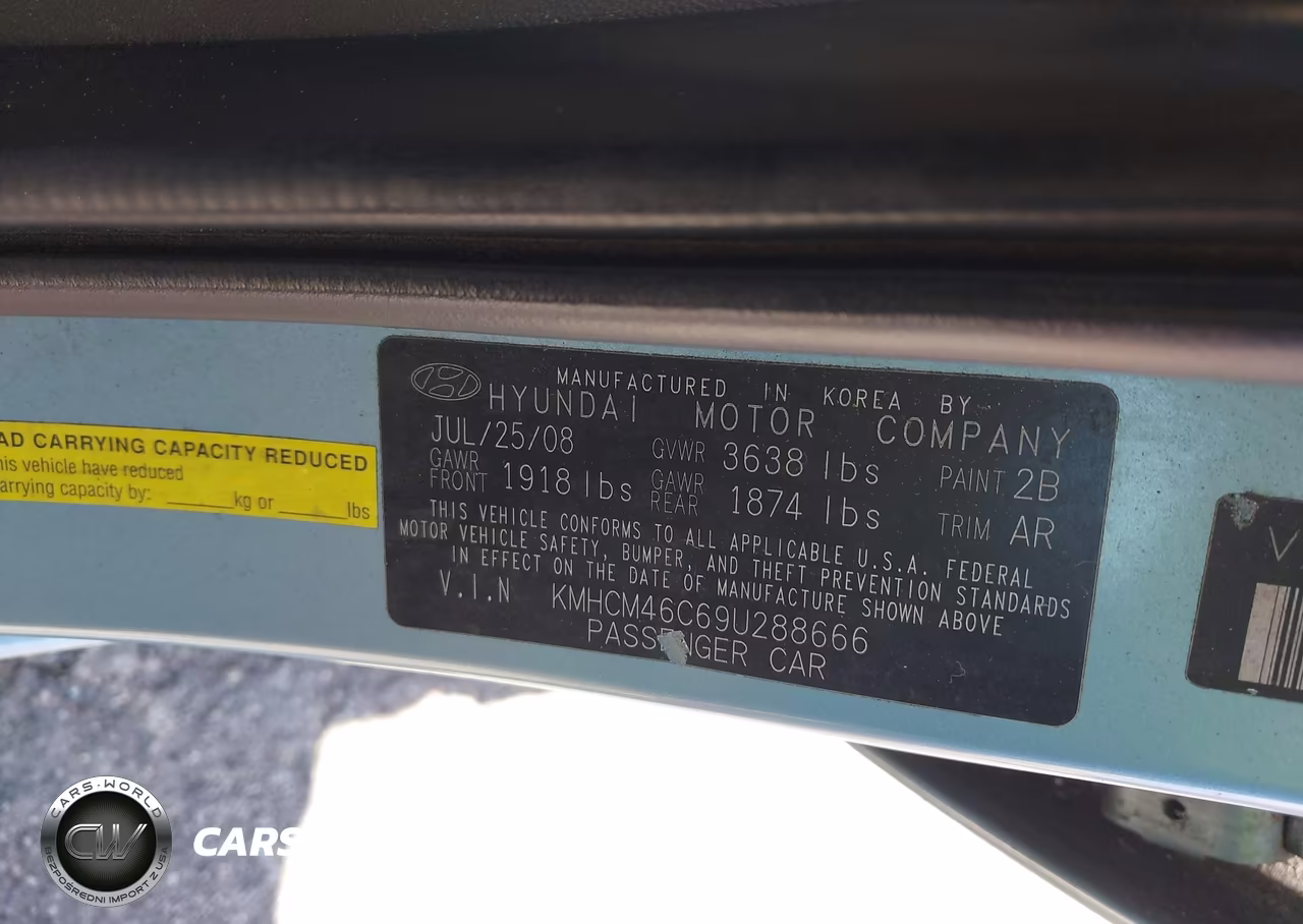 2009 Hyundai Accent Gls VIN:KMHCM46C69U288666 - 9