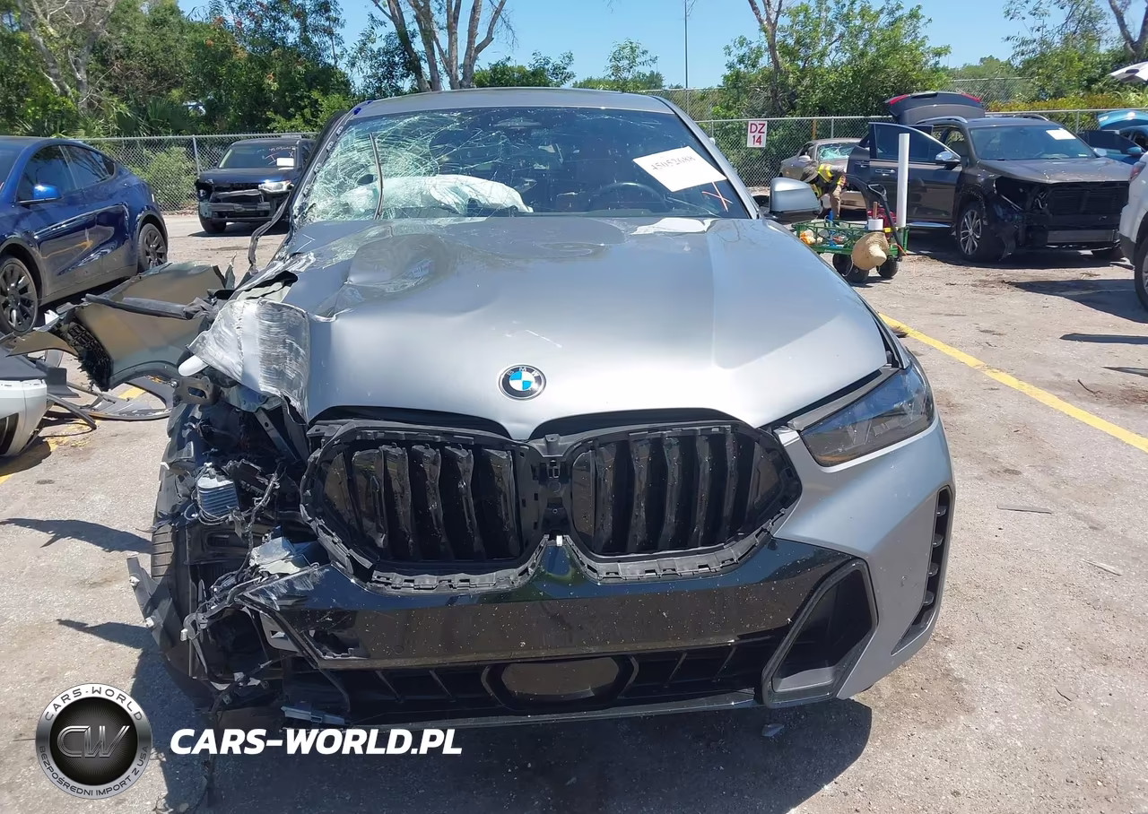 2024 BMW X6 xDrive40I VIN:5UX33EX01R9S52323 - 12