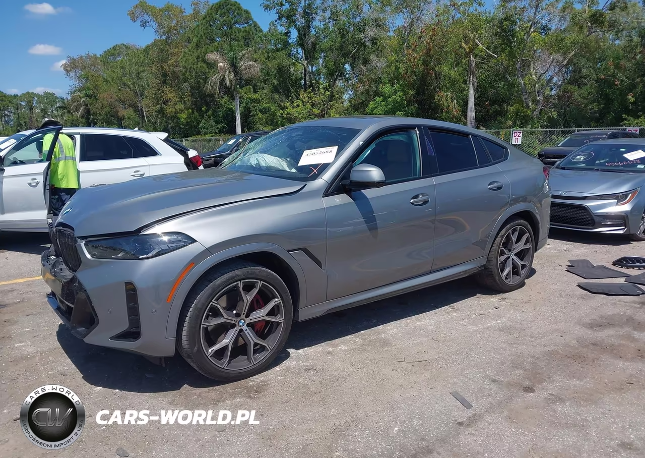 2024 BMW X6 xDrive40I VIN:5UX33EX01R9S52323 - 2