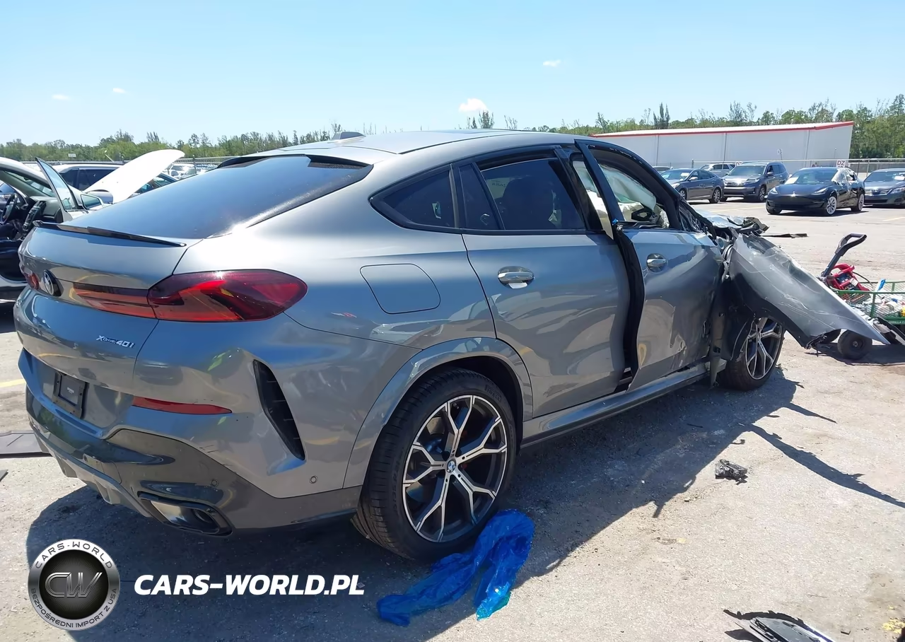 2024 BMW X6 xDrive40I VIN:5UX33EX01R9S52323 - 4
