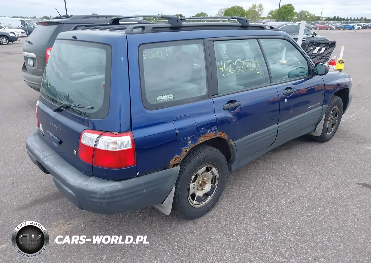 2002 Subaru Forester L VIN:JF1SF63512H741494 - 4