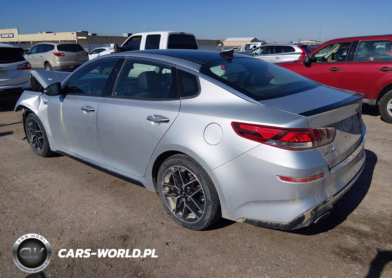 2019 Kia Optima Sx Turbo VIN:5XXGW4L20KG365765 - 3