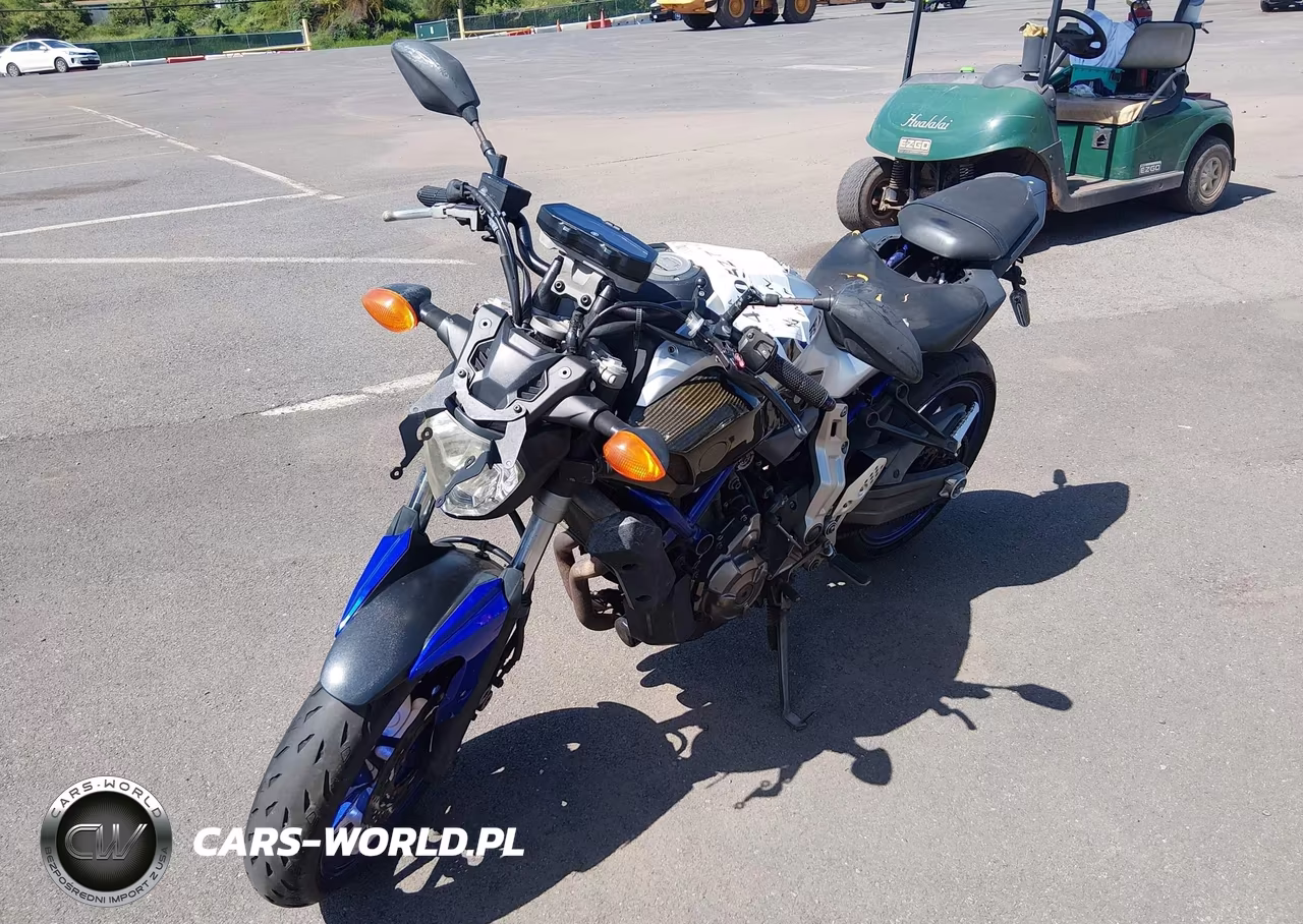2016 Yamaha Fz07 VIN:JYARM06E0GA010171 - 2