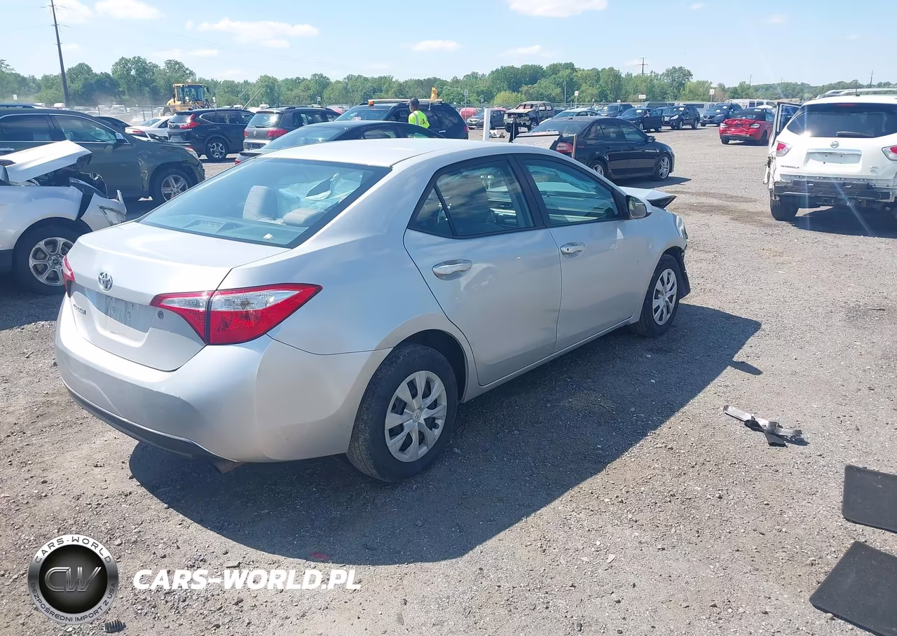 2014 Toyota Corolla L VIN:2T1BURHE9EC156360 - 4