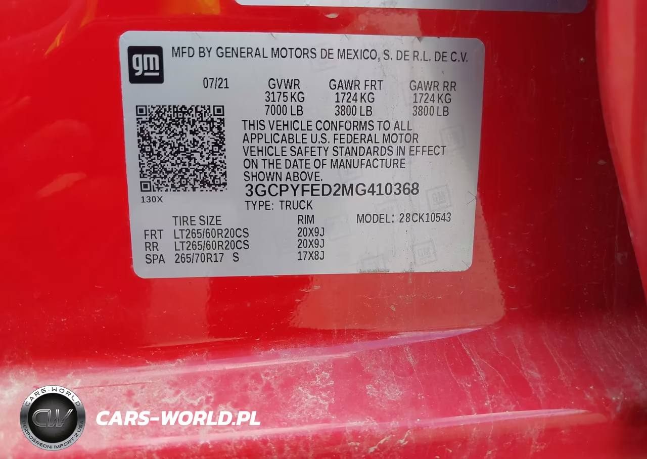 2021 Chevrolet Silverado K1500 Lt Trail Boss VIN:3GCPYFED2MG410368 - 9