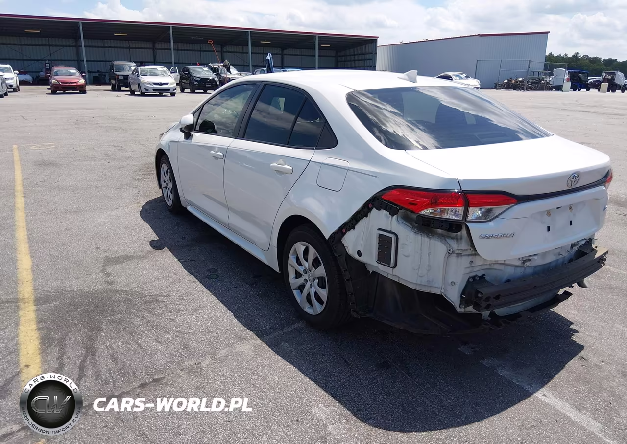 2021 Toyota Corolla Le VIN:JTDEPMAE7MJ137956 - 3