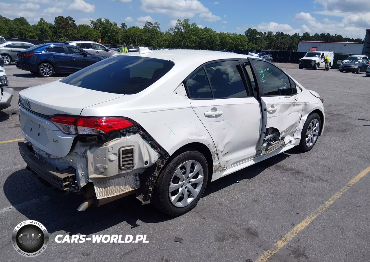 2021 Toyota Corolla Le VIN:JTDEPMAE7MJ137956 - 4