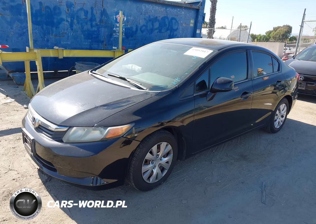 2012 Honda Civic Lx VIN:2HGFB2F59CH308482 - 2