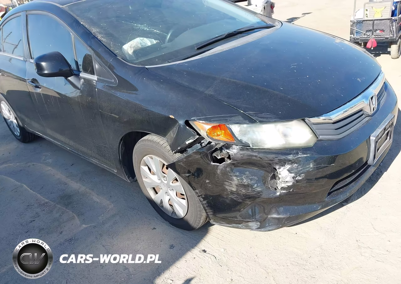 2012 Honda Civic Lx VIN:2HGFB2F59CH308482 - 6