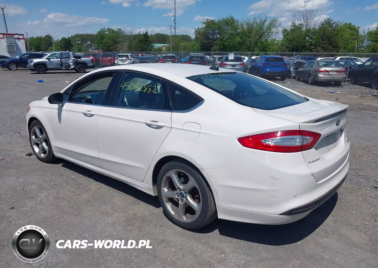 2013 Ford Fusion Se VIN:3FA6P0HR1DR161509 - 3
